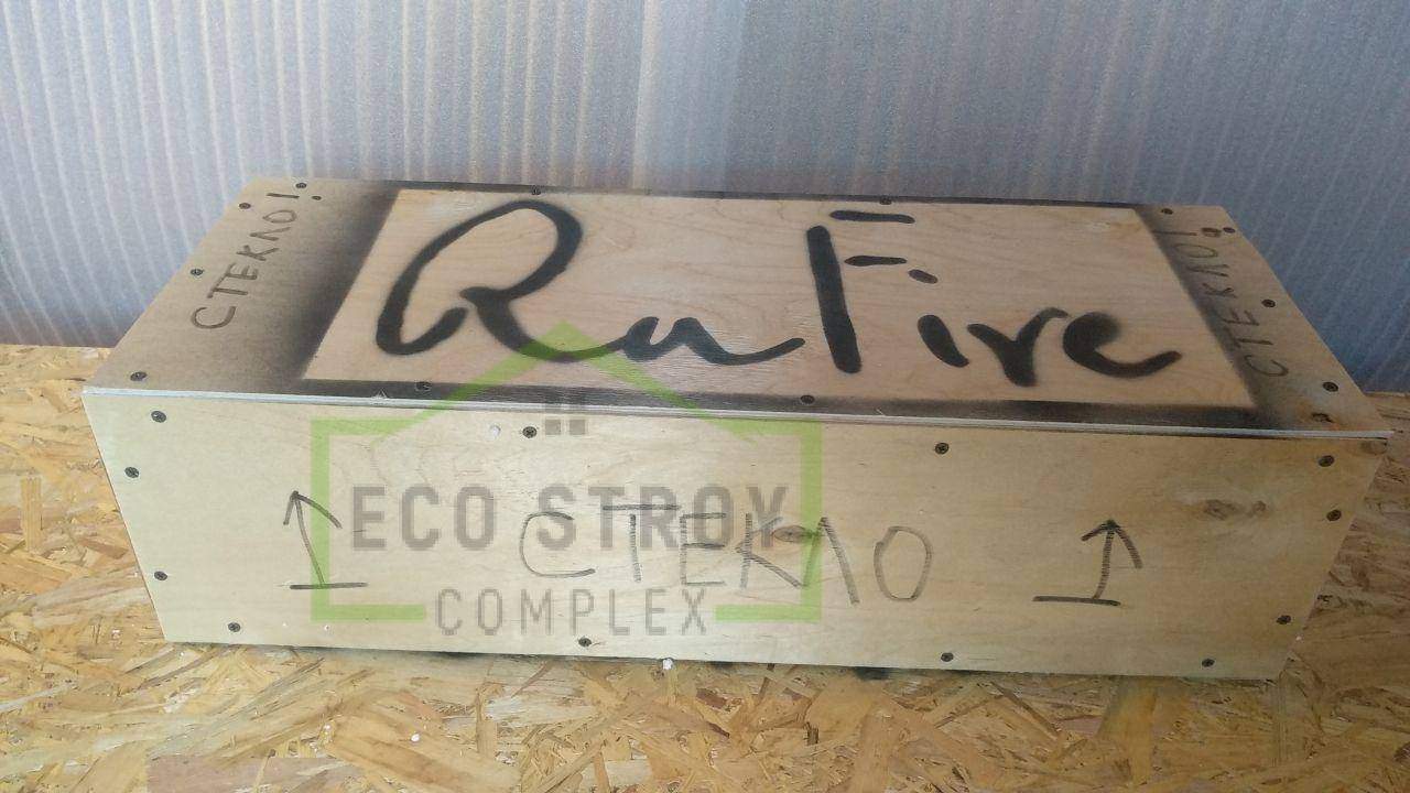 Настенный биокамин вокруг колоны