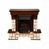 Каминокомплект InterFlame Экстер Классика (дуб)+Majestic Black