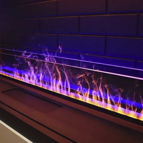 Электроочаг Schönes Feuer 3D FireLine 1200 Pro Blue (с эффектом cинего пламени) в Новоросскийске