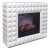 Каминокомплект Royal Flame Diamond (бьянко белый)+Vision 23 EF LED 3D FX в Новоросскийске