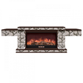 Каминокомплект Glenrich Тауэр Карелия S86 (дуб)+Premier S86