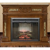 Каминокомплект Real Flame Corsica 26 (античный дуб)+Leeds 26 DD