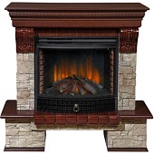 Каминокомплект Меркурий Ceramic-P25 (Kanyon)LUX (дуб средний)+Mercury 25