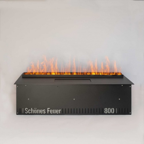 Электроочаг Schönes Feuer 3D FireLine 800 Pro со стальной крышкой в Новоросскийске