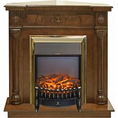 Каминокомплект Real Flame Dacota Corner (античный дуб)+Fobos BR S