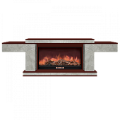 Каминокомплект Glenrich Тауэр Марсель S86 (красное дерево)+Premier S86