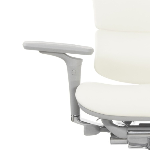 Ортопедическое кресло Falto Leather Premium Белое