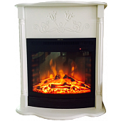 Каминокомплект Меркурий Fleur (белый)+Mercury 23