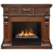 Каминокомплект Real Flame Corsica Lux AO (античный дуб)+3D Cassette 630 (Корсика)