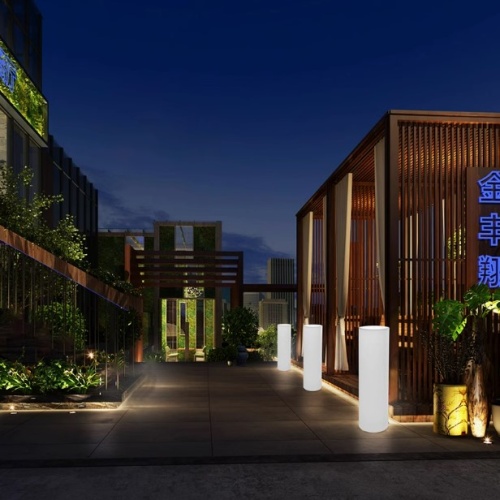 Светильник Цилиндр 16х24 питание от АКБ, RGB