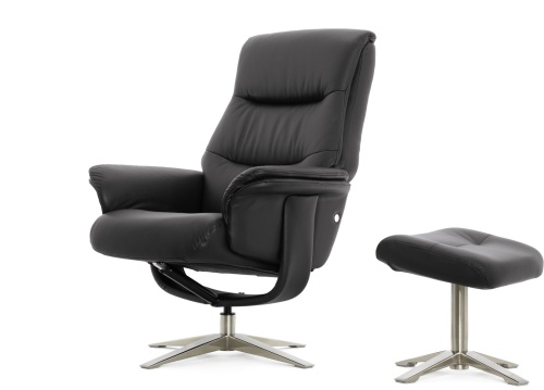 Кресло-реклайнер Falto Boss натуральная кожа