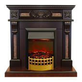 Каминокомплект Real Flame Corsica (античный дуб)+Rimini