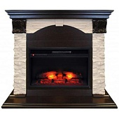 Каминокомплект Real Flame Dublin Lux (темный орех)+Eridan 24