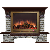 Каминокомплект Glenrich Бостон Алтай Ш-33 (дуб)+Sharm 33 BR