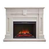 Каминокомплект Real Flame Kellie (белый дуб)+Sparta 25,5