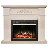Каминокомплект Real Flame Malta 26 (белый)+Moonblaze Lux BR S