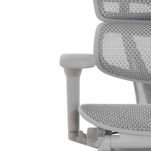 Ортопедическое кресло Falto Ergohuman 2 Ultra Footrest Серое