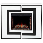 Каминокомплект Alex Bauman Oda (белый)+Crystal 24