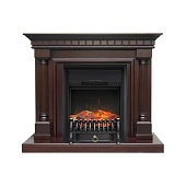 Каминокомплект Royal Flame Dallas (темный дуб)+Fobos FX Black