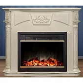 Каминокомплект Real Flame Sofie (белый дуб)+Moonblaze Lux S BR