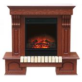 Каминокомплект Меркурий Lace (дуб средний)+Eugene