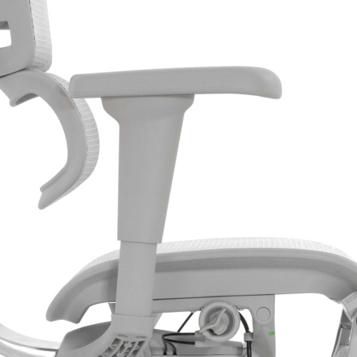 Ортопедическое кресло Falto Ergohuman 2 Ultra Footrest Серое